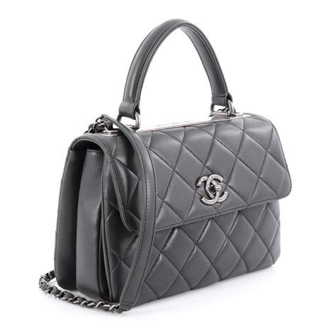 chanel cc wrapped handle bag|vintage Chanel top handle bag.